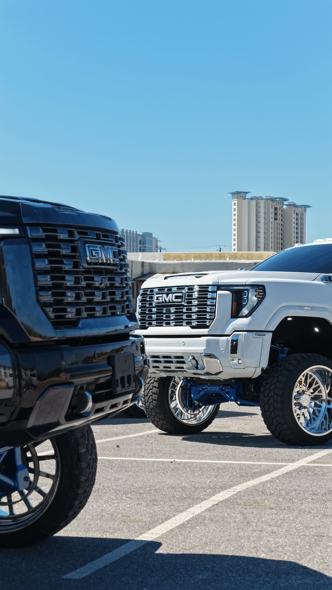 Lifted GMC Denalis — Panama City Beach