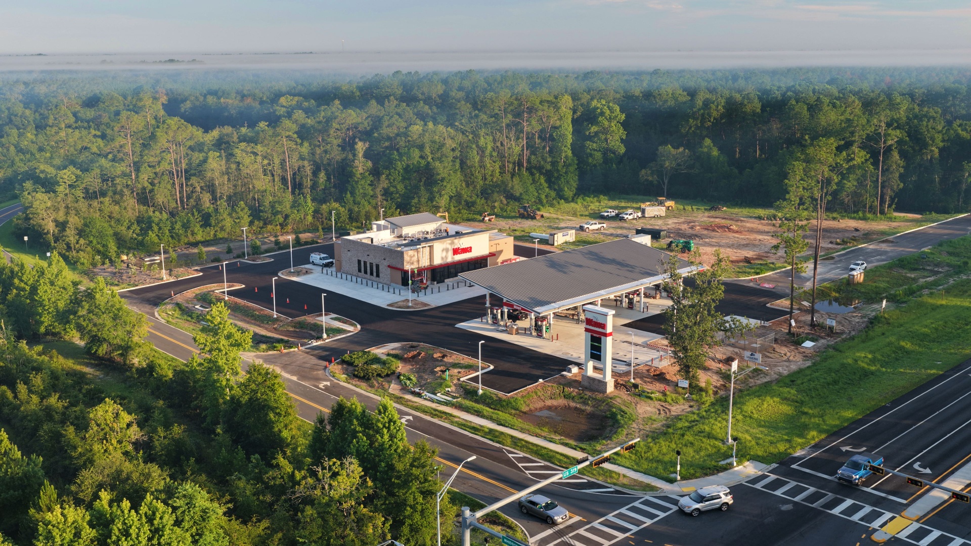 After — professional aerial edit